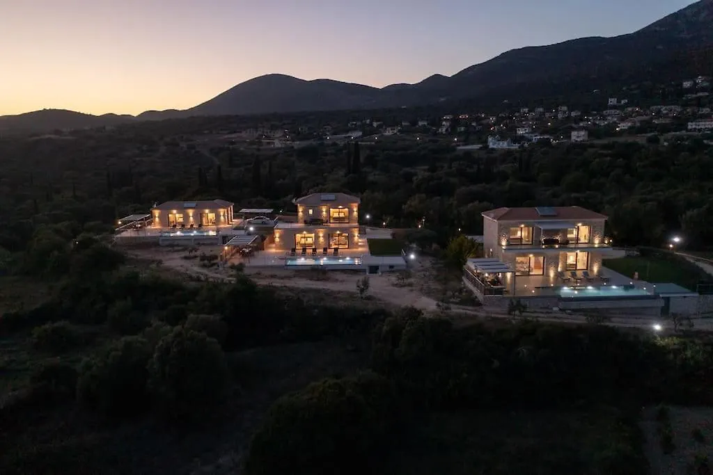 Brand New Kefalonia Stone Villas - Villa Trapezaki Tranquility 0*, Trapezaki (Kefalonia) Grecia