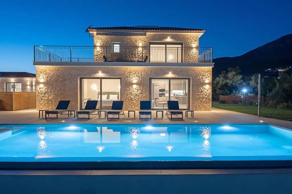 Brand New Kefalonia Stone Villas - Villa Trapezaki Tranquility