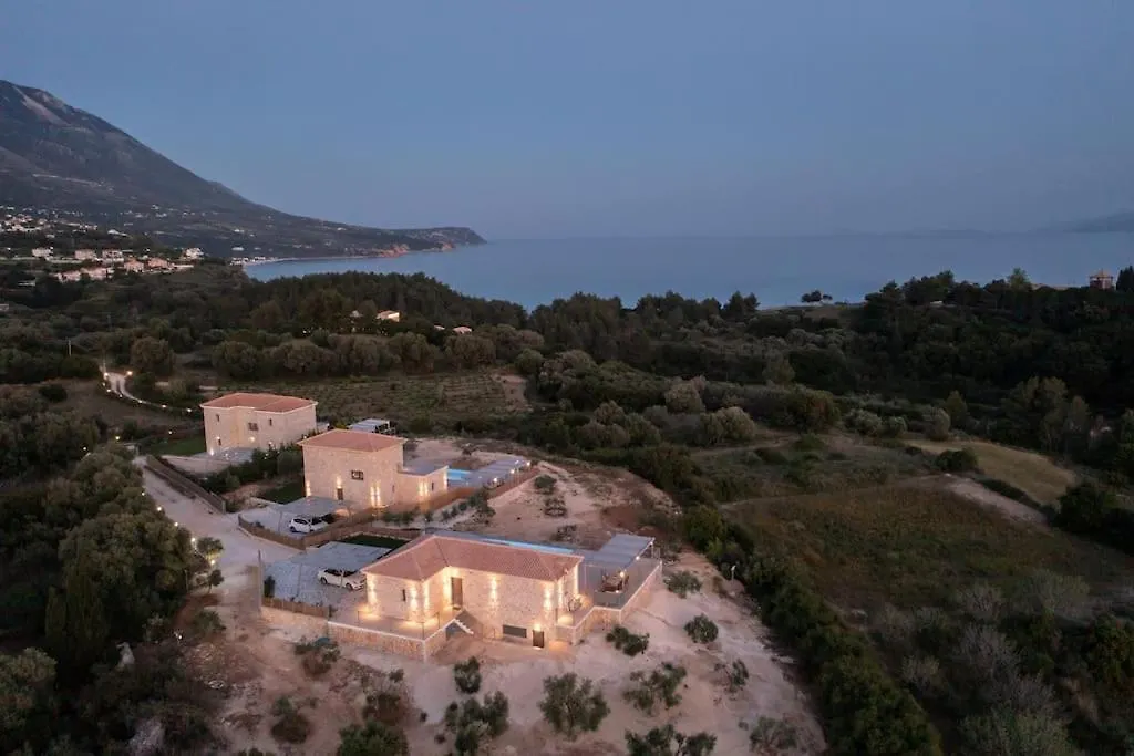 Brand New Kefalonia Stone Villas - Villa Trapezaki Tranquility