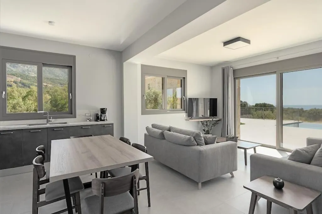 Brand New Kefalonia Stone Villas - Villa Trapezaki Tranquility 0*, Trapezaki (Kefalonia) Greece