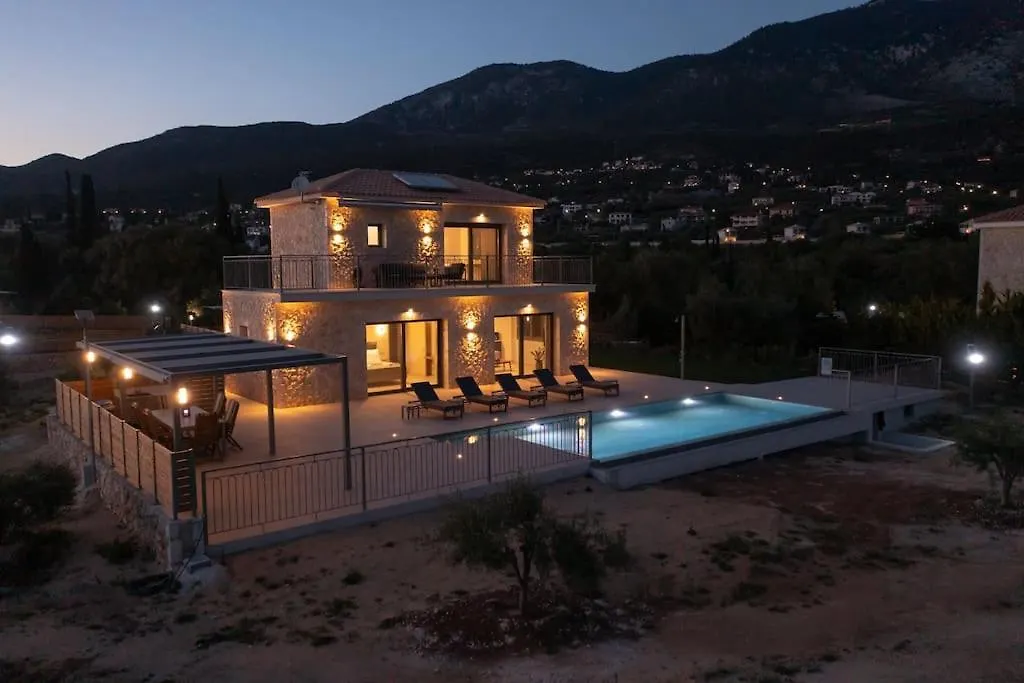 Brand New Kefalonia Stone Villas - Villa Trapezaki Tranquility Trapezaki (Kefalonia)