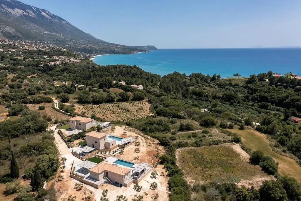 Brand New Kefalonia Stone Villas - Villa Trapezaki Tranquility