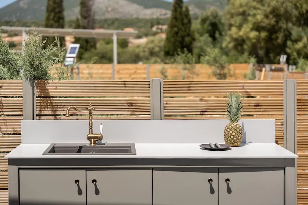 Brand New Kefalonia Stone Villas - Villa Trapezaki Tranquility Greece