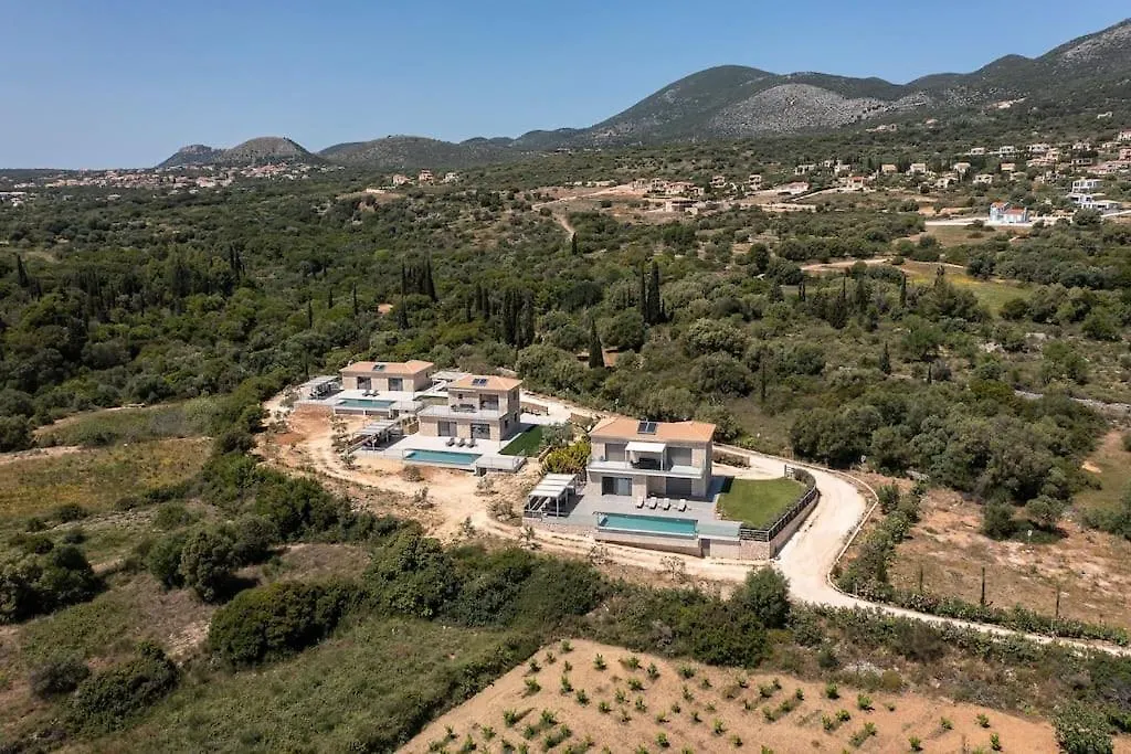 Brand New Kefalonia Stone Villas - Villa Trapezaki Tranquility