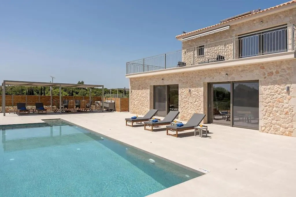 Brand New Kefalonia Stone Villas - Villa Trapezaki Tranquility
