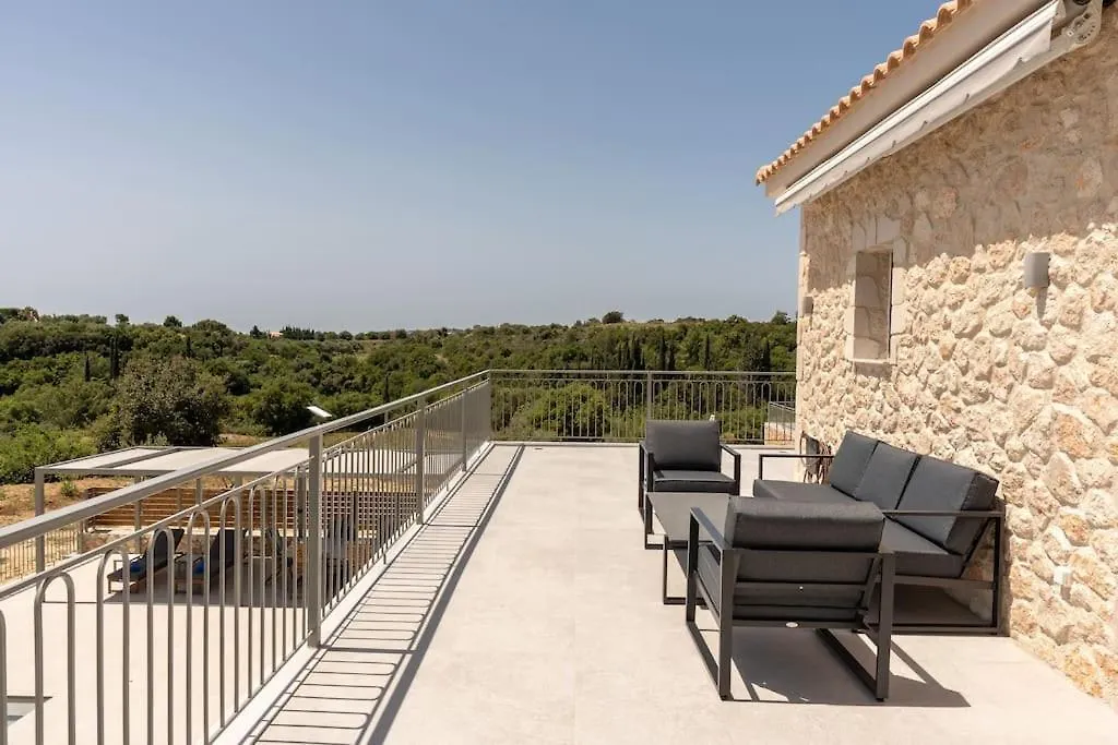 Brand New Kefalonia Stone Villas - Villa Trapezaki Tranquility Greece