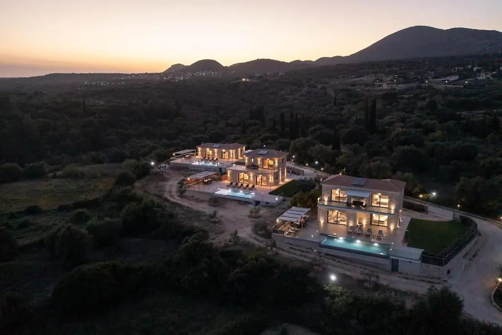 Brand New Kefalonia Stone Villas - Villa Trapezaki Tranquility 0*, Trapezaki (Kefalonia) Greece