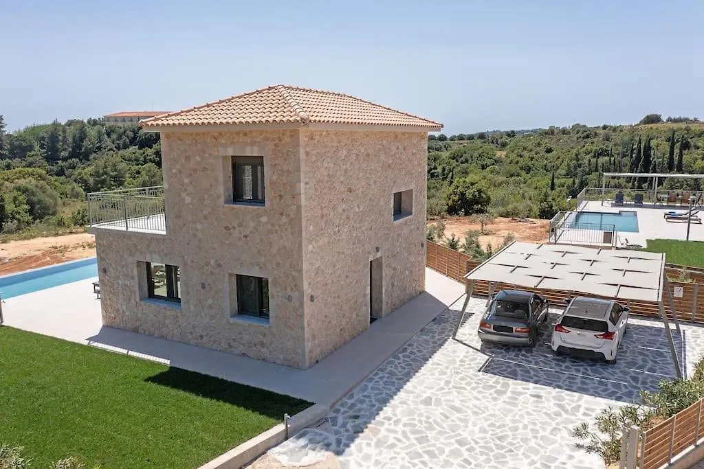 Brand New Kefalonia Stone Villas - Villa Trapezaki Tranquility  Trapezaki (Kefalonia)