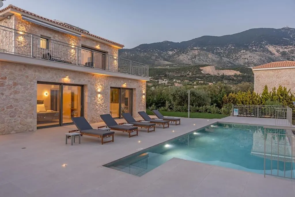 Brand New Kefalonia Stone Villas - Villa Trapezaki Tranquility Trapezaki (Kefalonia)