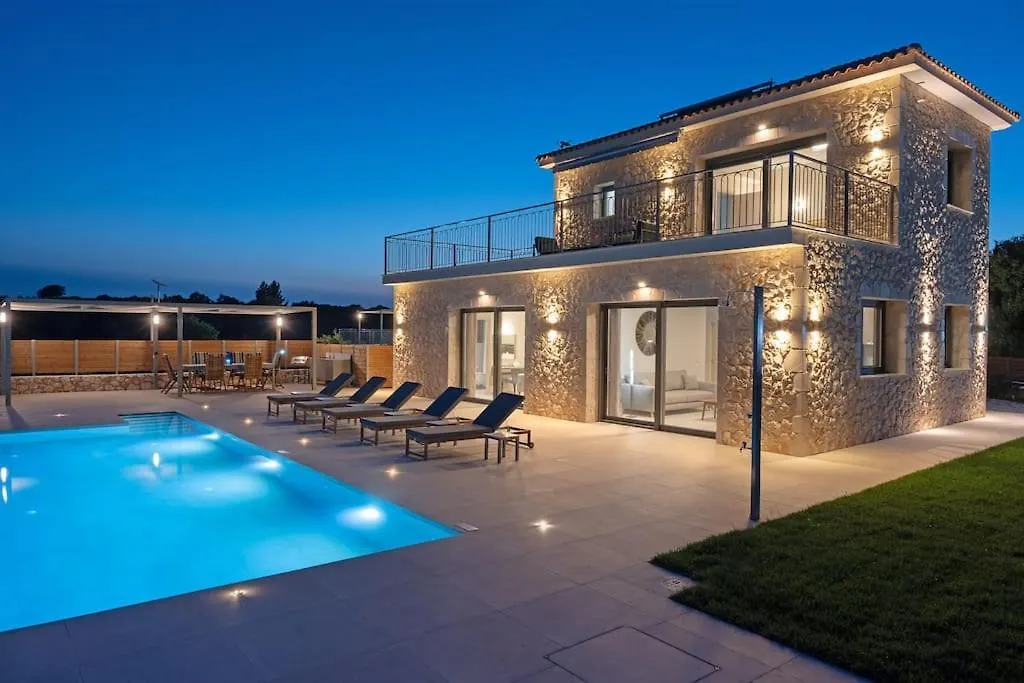 Brand New Kefalonia Stone Villas - Villa Trapezaki Tranquility 0*, Trapezaki (Kefalonia)