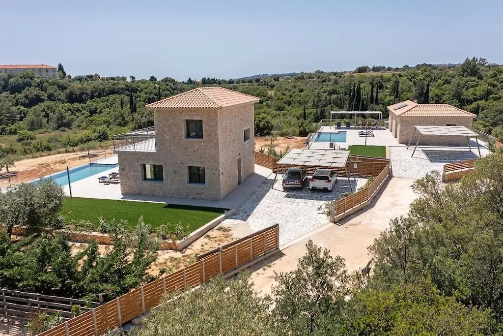 Brand New Kefalonia Stone Villas - Villa Trapezaki Tranquility