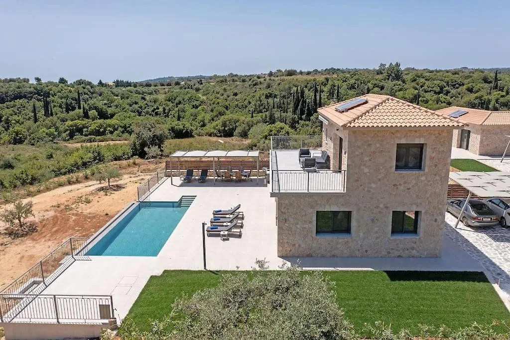 Brand New Kefalonia Stone Villas - Villa Trapezaki Tranquility
