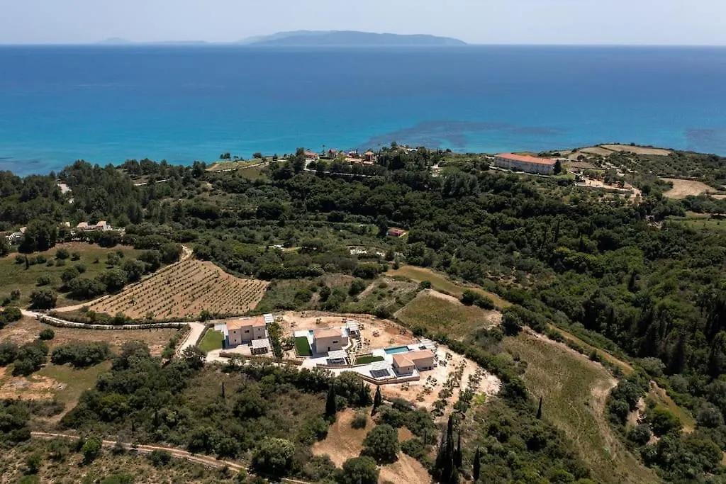 Brand New Kefalonia Stone Villas - Villa Trapezaki Tranquility Greece