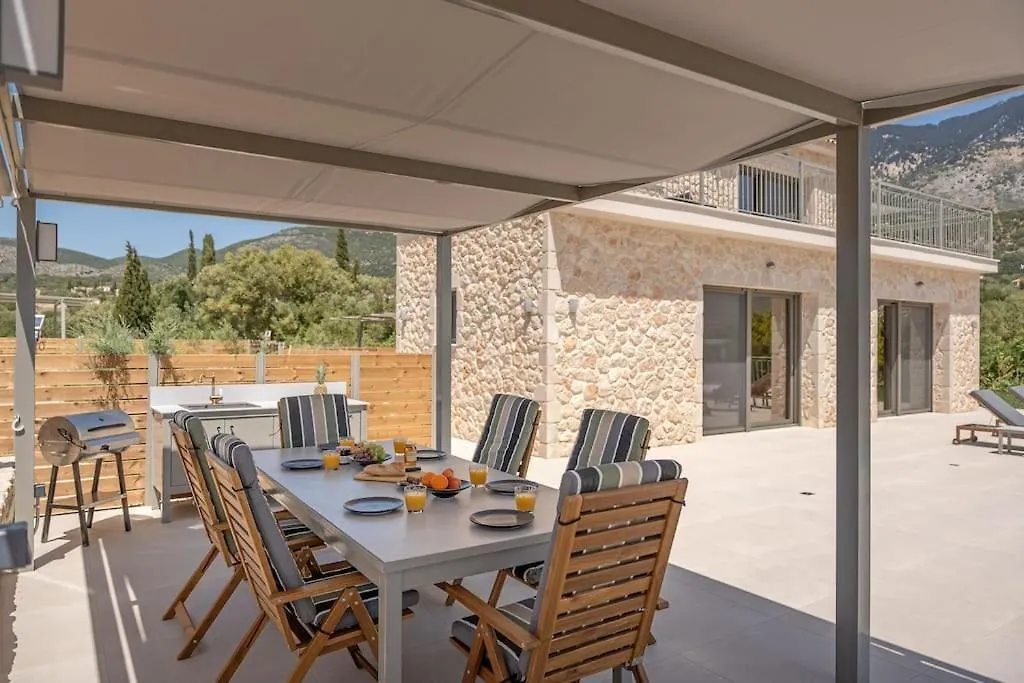 Brand New Kefalonia Stone Villas - Villa Trapezaki Tranquility 0*, Trapezaki (Kefalonia) Greece