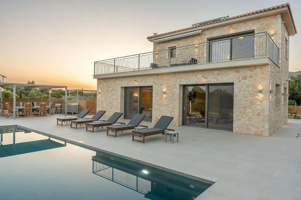Brand New Kefalonia Stone Villas - Villa Trapezaki Tranquility