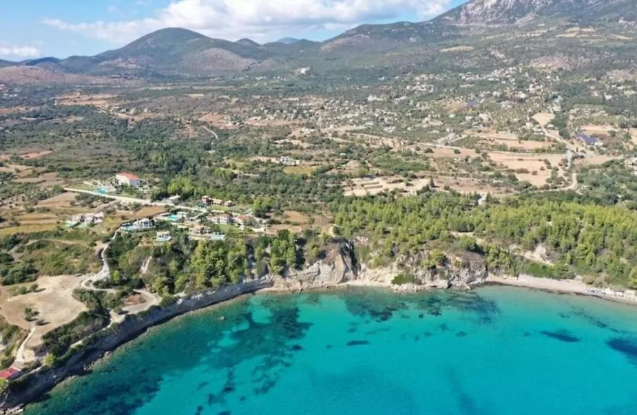 Brand New Kefalonia Stone Villas - Villa Trapezaki Tranquility Greece